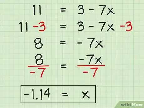 Image intitulée Solve Two Step Algebraic Equations Step 10