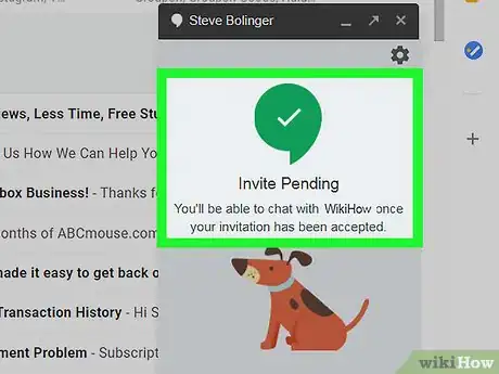 Image intitulée Chat in Gmail Step 7