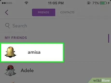 Image intitulée View Snapchat Profile Step 4
