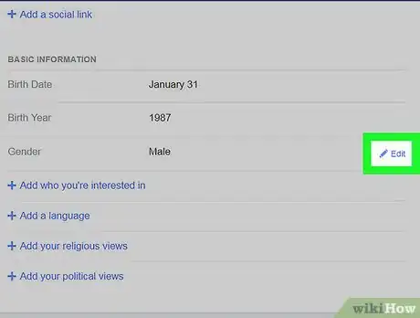 Image intitulée Change Gender on Facebook Step 21