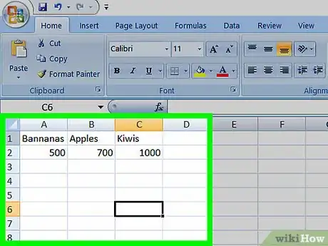 Image intitulée Use Vlookup With an Excel Spreadsheet Step 2