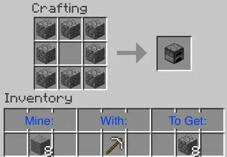 Image intitulée Make a Furnace in Minecraft Recipe.png