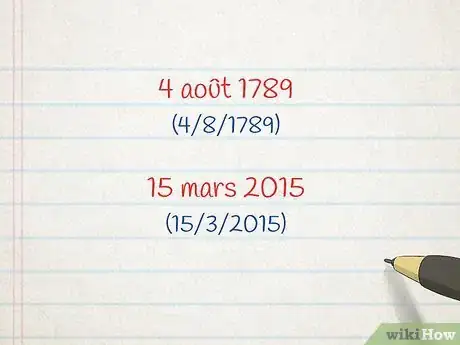 Image intitulée Write the Date in French Step 2