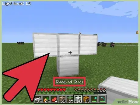 Image intitulée Make an Iron Golem in Minecraft Step 4