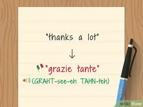 Image intitulée Say Thank You in Italian Step 6