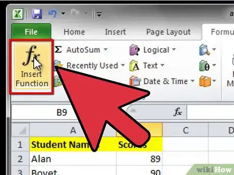 Image intitulée Calculate Mean and Standard Deviation With Excel 2007 Step 2