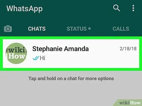 Image intitulée Block WhatsApp Calls on Android Step 3