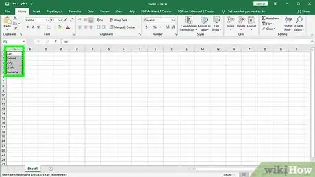 Image intitulée Change from Lowercase to Uppercase in Excel Step 1