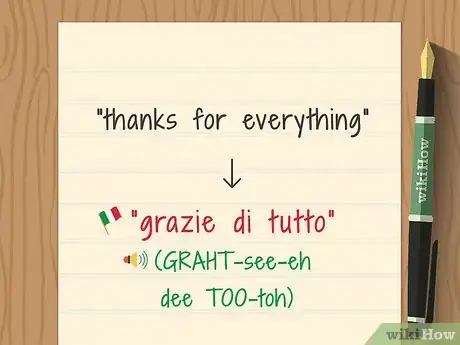 Image intitulée Say Thank You in Italian Step 7