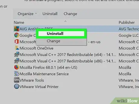 Image intitulée Uninstall AVG Step 7