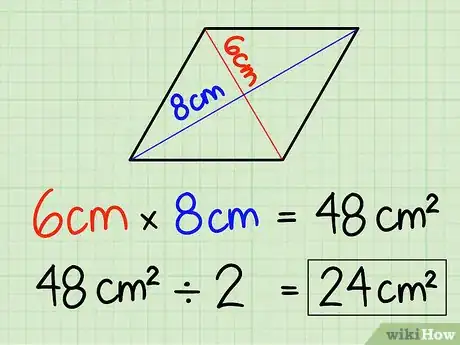 Image intitulée Calculate the Area of a Rhombus Step 3