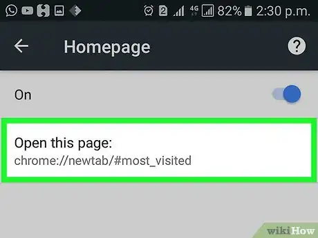 Image intitulée Change Your Homepage on Chrome Step 13