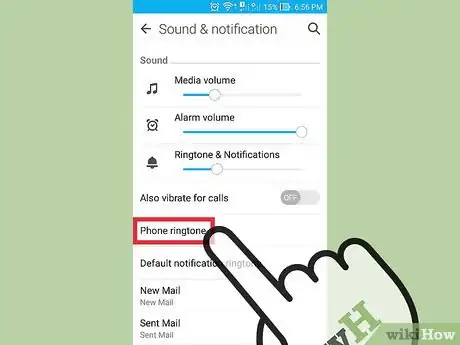 Image intitulée Change an Android Ringtone Step 3