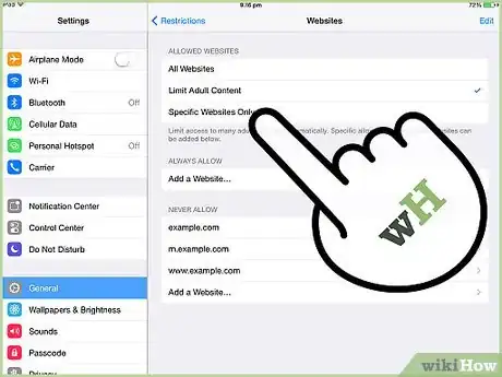 Image intitulée Block Websites on an iPad Step 13