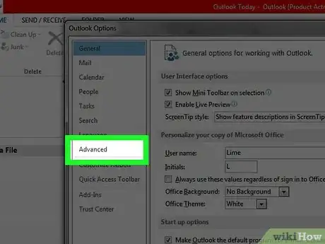 Image intitulée Export Contacts from Outlook 2010 Step 3