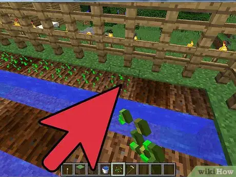 Image intitulée Build a Basic Farm in Minecraft Step 8