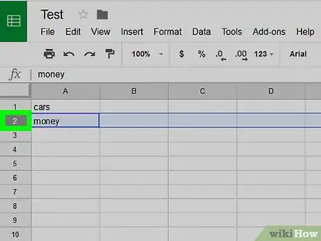 Image intitulée Delete Empty Rows on Google Sheets on PC or Mac Step 3