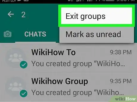 Image intitulée Leave a Group Chat on WhatsApp Step 11