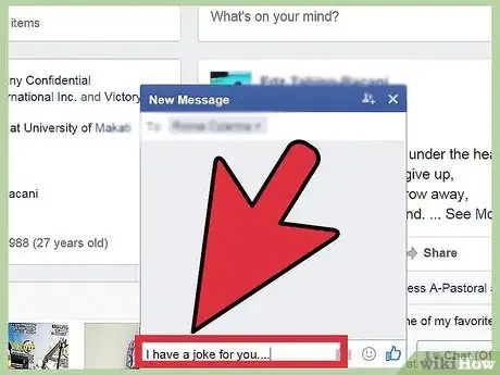 Image intitulée Start a Conversation with a Girl on Facebook Step 14