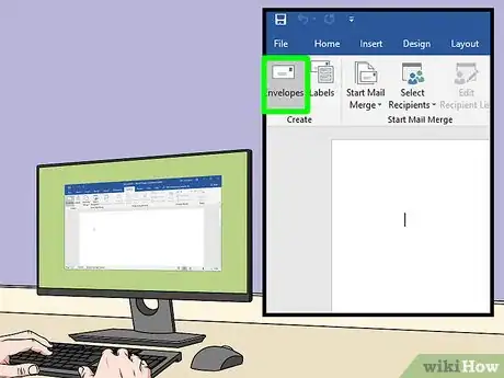 Image intitulée Print on an Envelope Using Microsoft Word Step 4