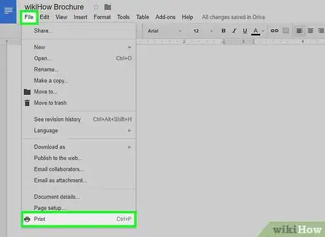 Image intitulée Make a Brochure Using Google Docs Step 28