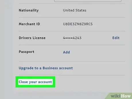 Image intitulée Delete a PayPal Account Step 5