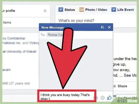 Image intitulée Start a Conversation with a Girl on Facebook Step 13