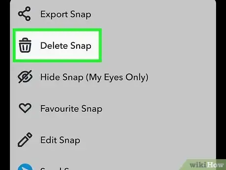 Image intitulée Delete a Snap on Snapchat Step 14