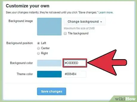 Image intitulée Change Your Background on Twitter Step 6