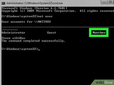 Image intitulée Change a Computer Password Using Command Prompt Step 7