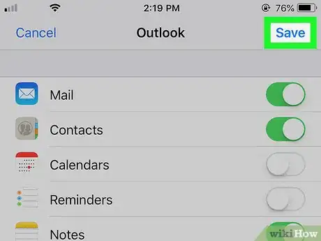 Image intitulée Sync Outlook Contacts with iPhone Step 8