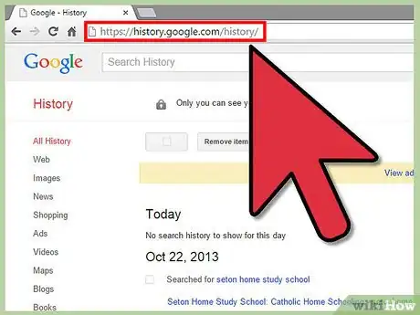 Image intitulée Clear Past Google Searches Step 1