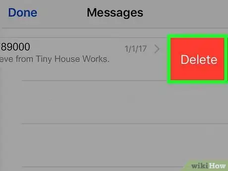 Image intitulée Delete Text Messages From an iPhone Step 10