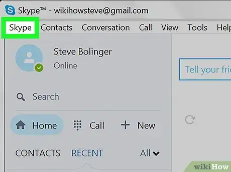 Image intitulée Export Chat History on Skype on PC or Mac Step 2