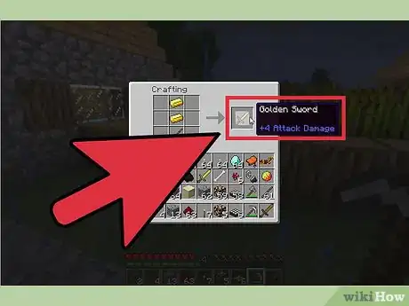Image intitulée Make a Sword in Minecraft Step 17