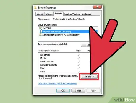 Image intitulée Change File Permissions on Windows 7 Step 14