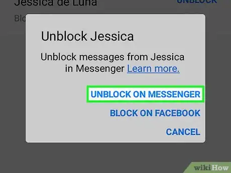 Image intitulée Unblock Someone on Facebook Messenger Step 12