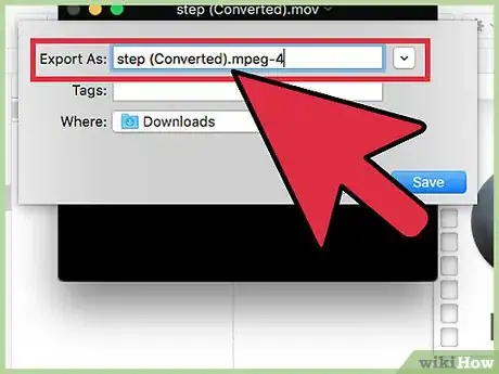 Image intitulée Convert MOV to MP4 and HD MP4 With Quicktime Pro 7 Step 10