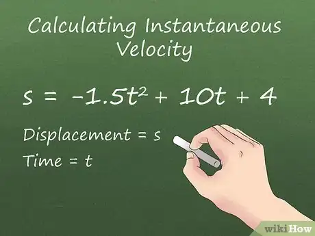 Image intitulée Calculate Instantaneous Velocity Step 1