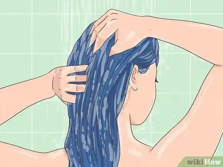 Image intitulée Prevent Blue Hair from Turning Green Step 1