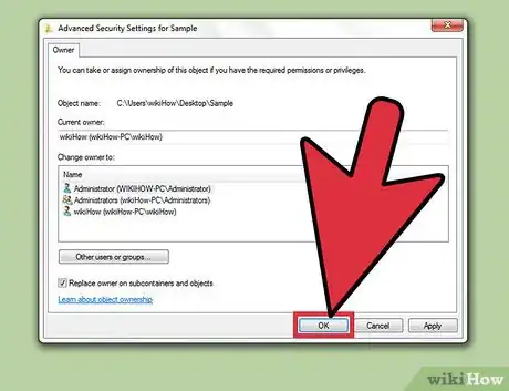 Image intitulée Change File Permissions on Windows 7 Step 19