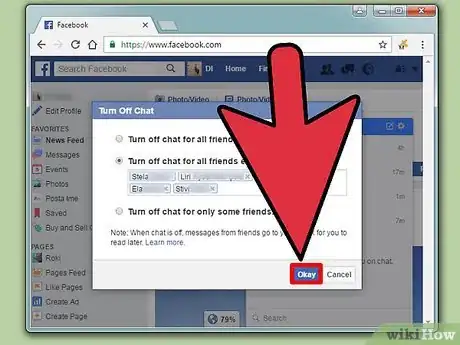 Image intitulée Turn Off Chat on Facebook Step 12