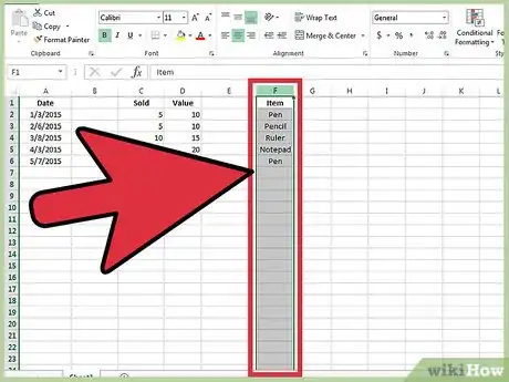 Image intitulée Move Columns in Excel Step 6