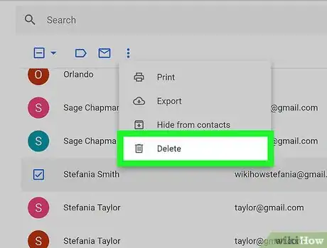 Image intitulée Remove Contacts from Gmail Step 4