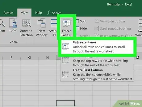 Image intitulée Freeze Cells in Excel Step 4