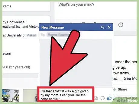 Image intitulée Start a Conversation with a Girl on Facebook Step 15
