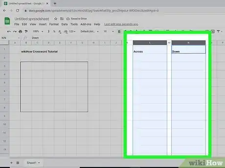 Image intitulée Make a Crossword Puzzle on Google Docs Step 8