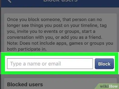 Image intitulée Block People on Facebook Step 6
