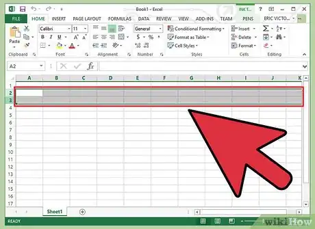 Image intitulée Delete Empty Rows in Excel Step 1