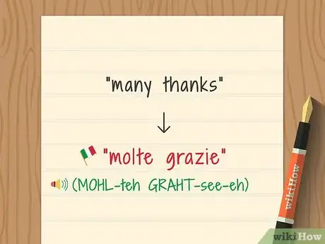 Image intitulée Say Thank You in Italian Step 4
